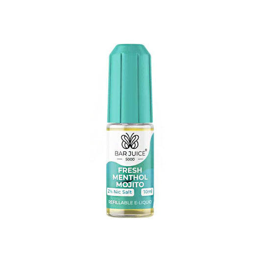 BAR JUICE Fresh Menthol Mojito-10ml Nic Salt High PG