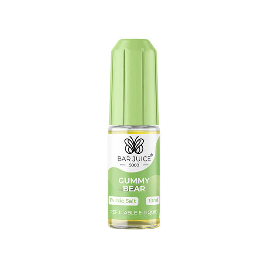 BAR JUICE Gummy Bear-10ml Nic Salt High PG