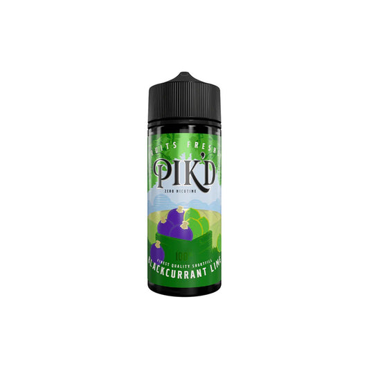 PIK'D Blackcurrant and Lime 100ml E-Liquid