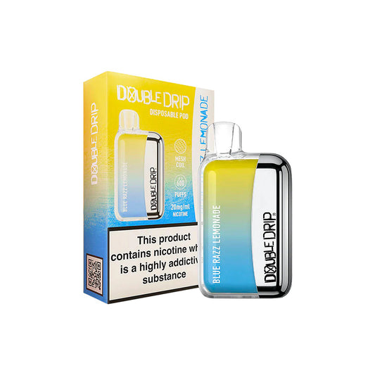 Blue Razz Lemonade DOUBLE DRIP Disposable Vape