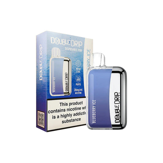Blueberry Ice DOUBLE DRIP Disposable Vape