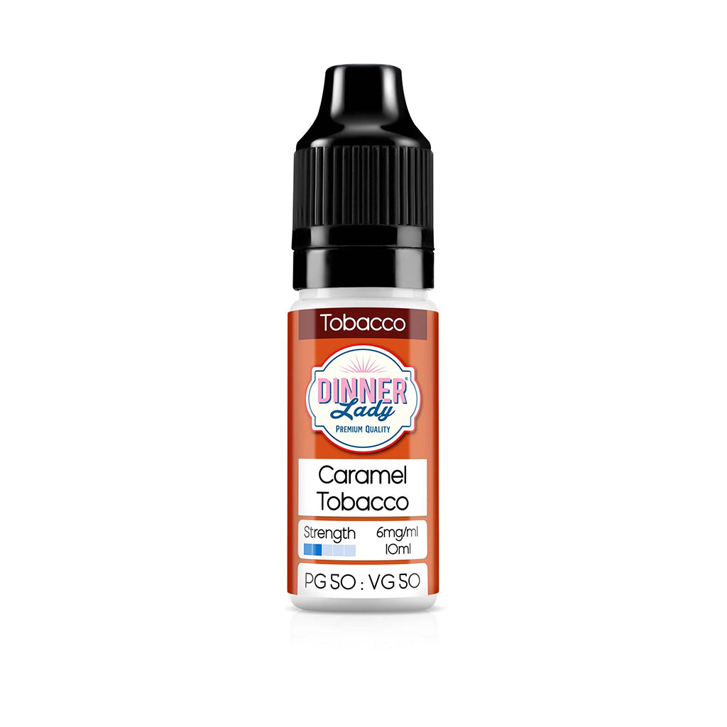 DINNER LADY Caramel Tobacco VG 50/50 10ml E-Liquid