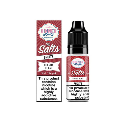 DINNER LADY Cherry Blast Nic Salt 10ml