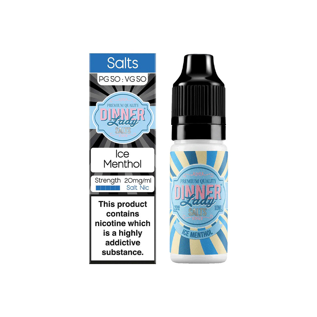 DINNER LADY Ice Menthol Nic Salt 10ml