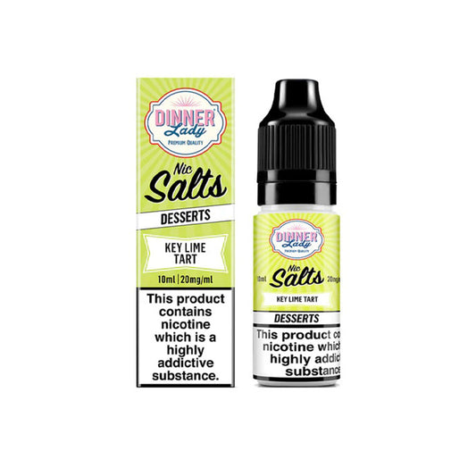 DINNER LADY Key Lime Tart Nic Salt 10ml
