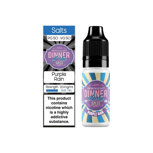 DINNER LADY Purple Rain Nic Salt 10ml