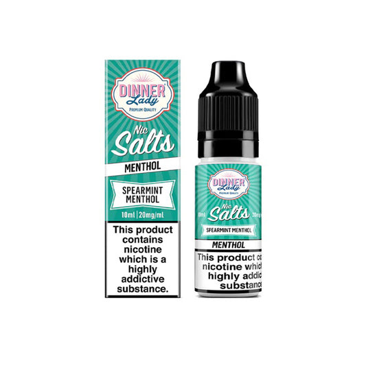 DINNER LADY Spearmint Menthol Nic Salt 10ml