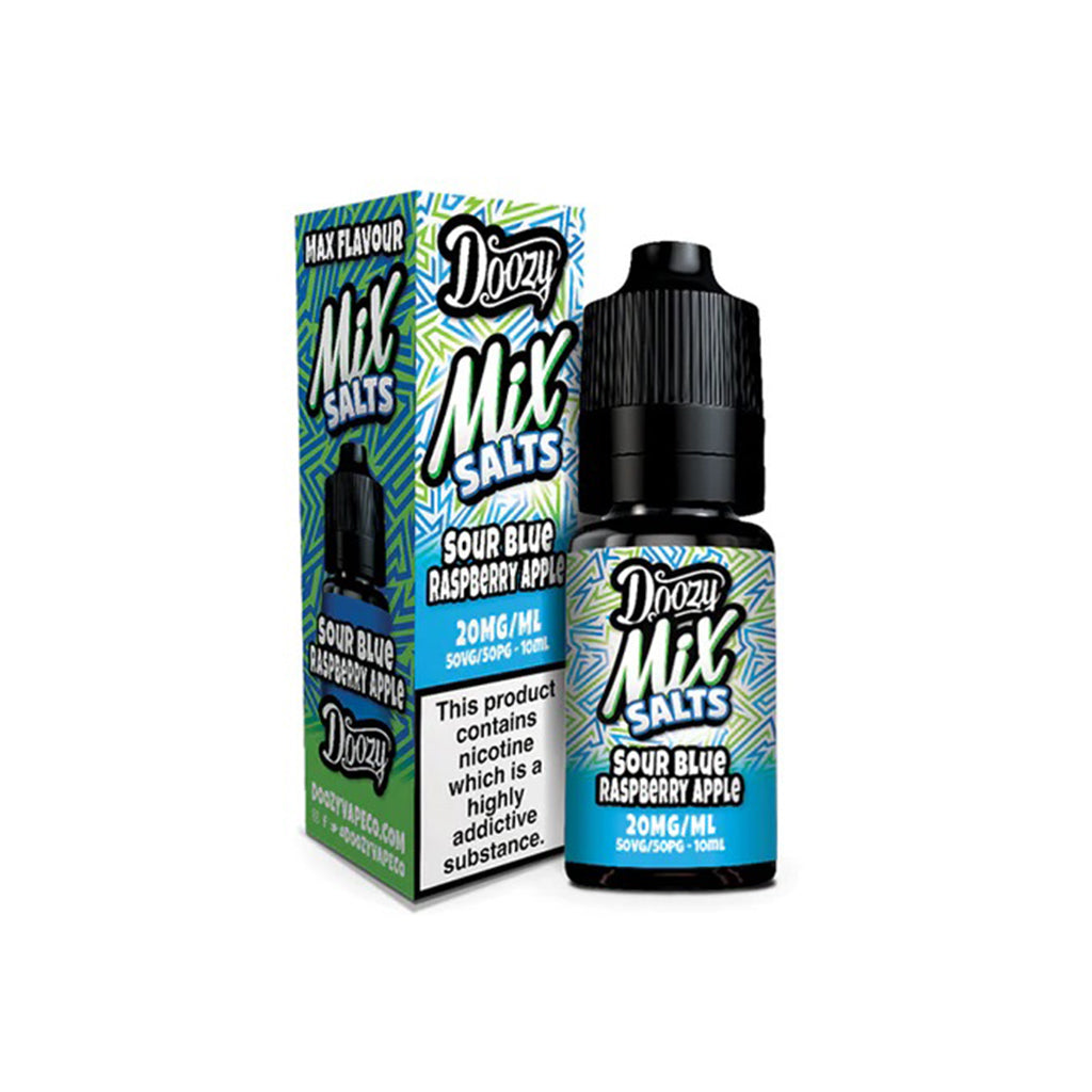 DOOZY Mix Sour Blue Raspberry Apple Nic Salt 10ml