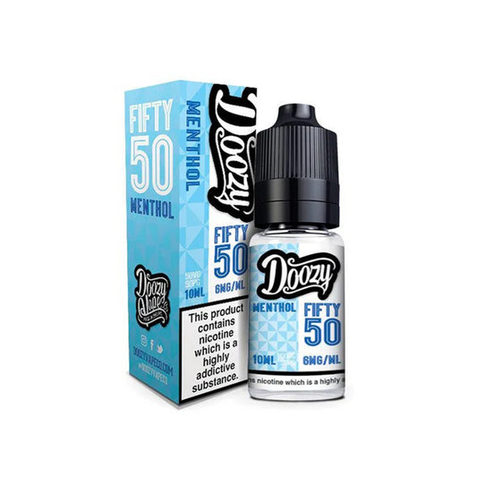 DOOZY VAPE Menthol 50/50 10ml E-Liquid