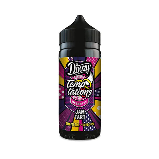 DOOZY Vape Temptations Jam Tart Shortfill 100ml