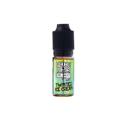 DOUBLE DRIP COIL SAUCE Twisted Ice Cream High VG 10ml E-Liquid