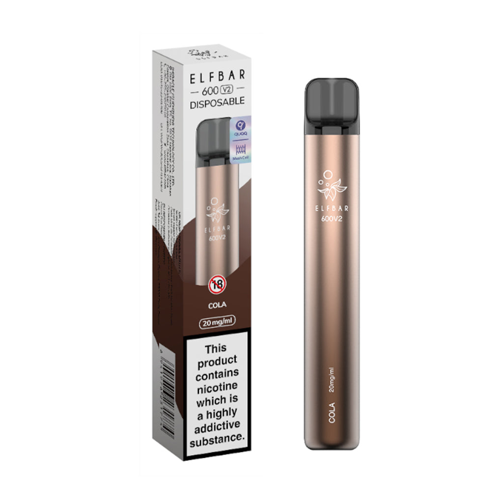 ELFBAR 600V2 Cola Disposable Vape 20mg