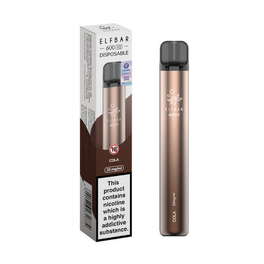 ELFBAR 600V2 Cola Disposable Vape 20mg