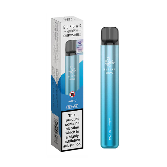 ELFBAR 600V2 Mojito Disposable Vape 20mg