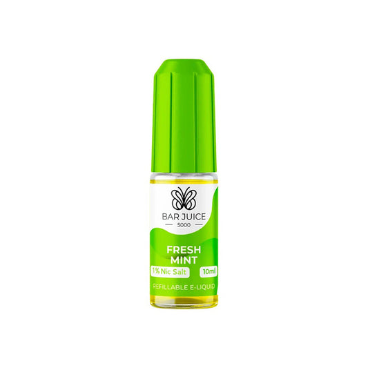 BAR JUICE Fresh Mint-10ml Nic Salt High PG