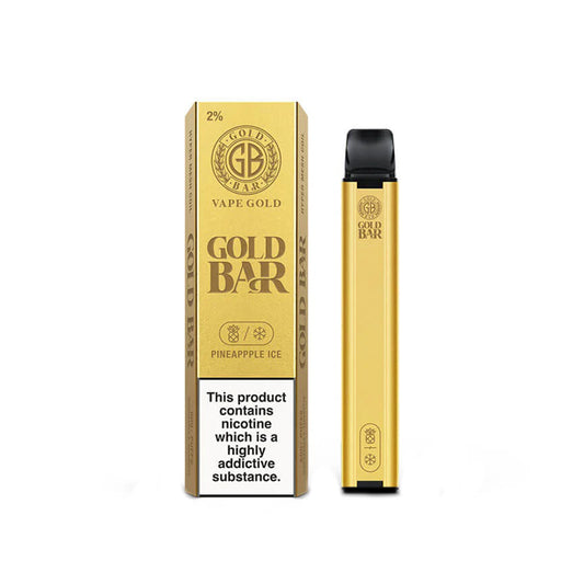 GOLD BAR Pineapple Ice Disposable Vape