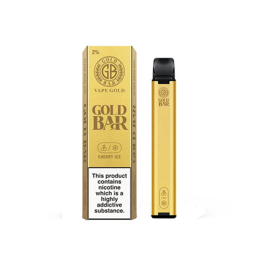 GOLD BAR Cherry Ice Disposable Vape