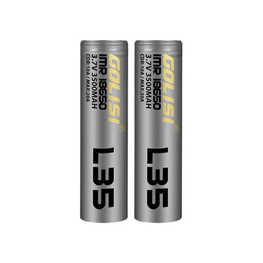 Golisi L35 3500mAh 18650 Battery x2