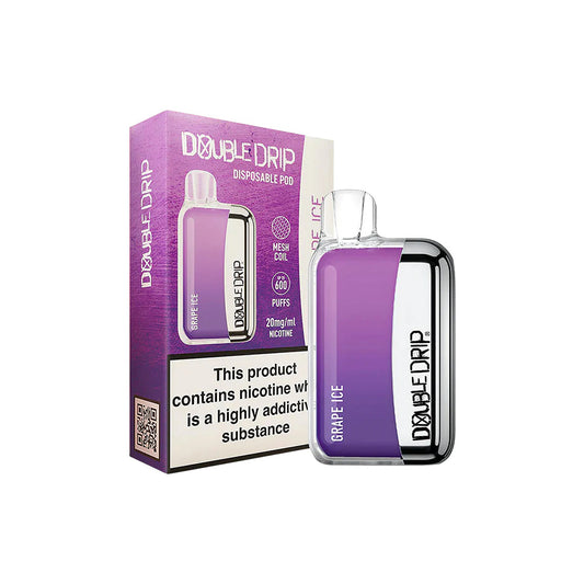 Grape Ice DOUBLE DRIP Disposable Vape