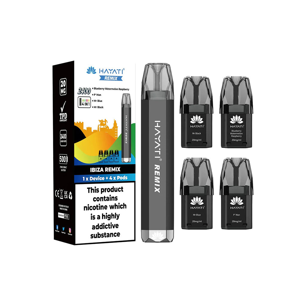 HAYATI Remix 2400 puffs Ibiza