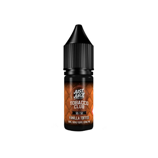 JUST JUICE Vanilla Toffee Tobacco 50/50 10ml E-Liquid