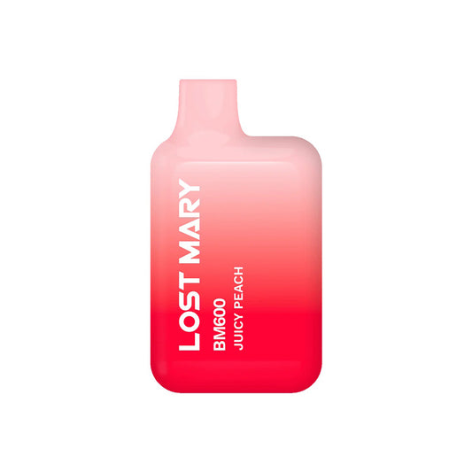 Juicy Peach LOST MARY BM600 Disposable Pod Device