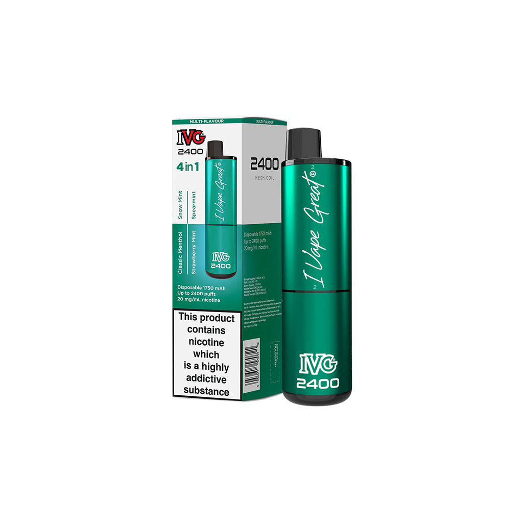 Mint Edition IVG 2400 Disposable Vape