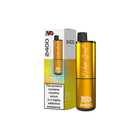 Pineapple Ice IVG 2400 Disposable Vape
