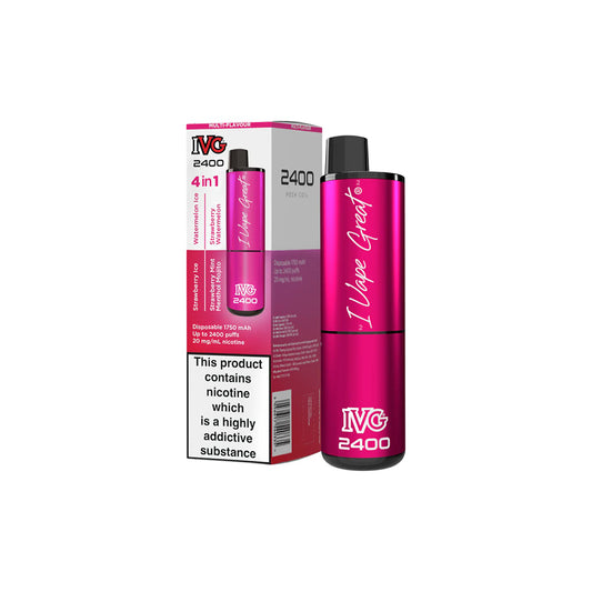 Pink Edition IVG 2400 Disposable Device