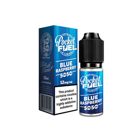 POCKET FUEL Blue Raspberry 50/50 E-Liquid
