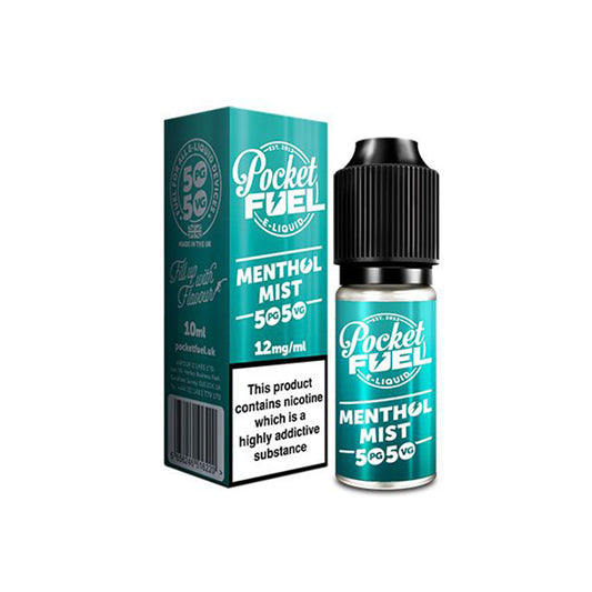 POCKET FUEL Menthol Mist 50/50 E-Liquid