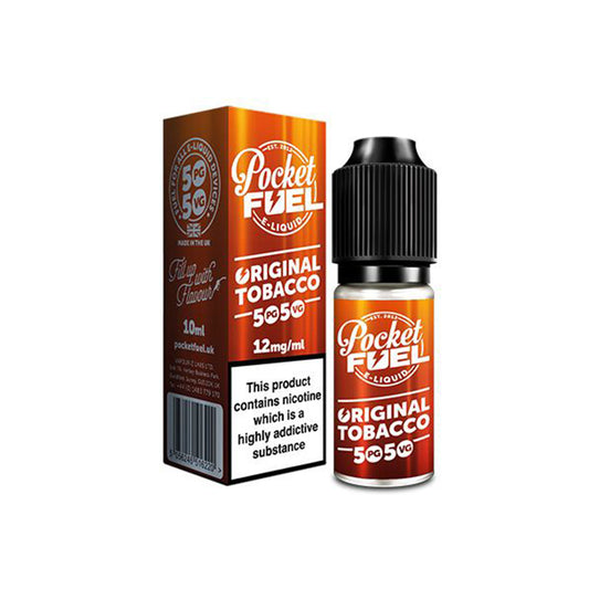 POCKET FUEL Original Tobacco 50/50 E-Liquid