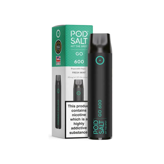 POD SALT Go 600 Fresh Mint Disposable
