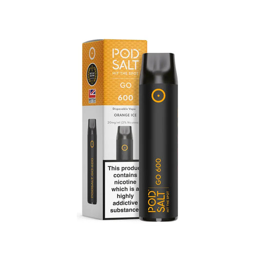 POD SALT Go 600 Orange Ice Disposable