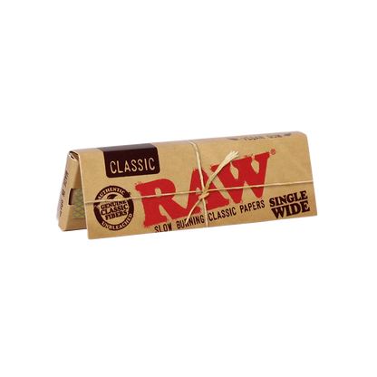 RAW Full Box of 50 Classic Rolling Papers King size Slim