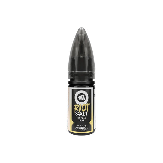 RIOT SQUAD Cream Leaf Hybrid Salt 10ml E-Liquid