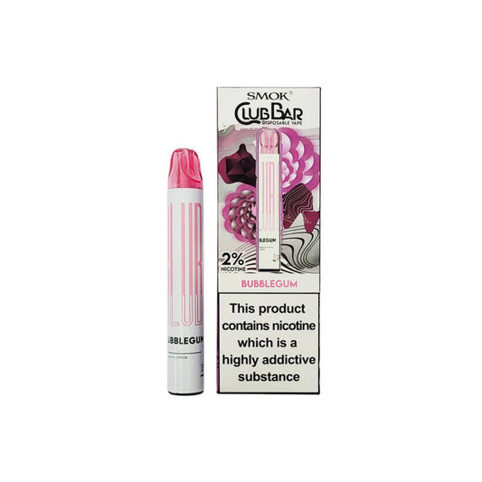 SMOK CLUB BAR Bubblegum Disposable