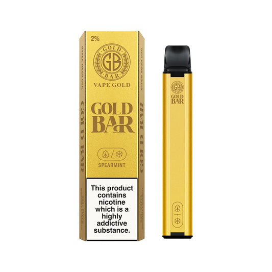 GOLD BAR Spearmint 600 Disposable Vape