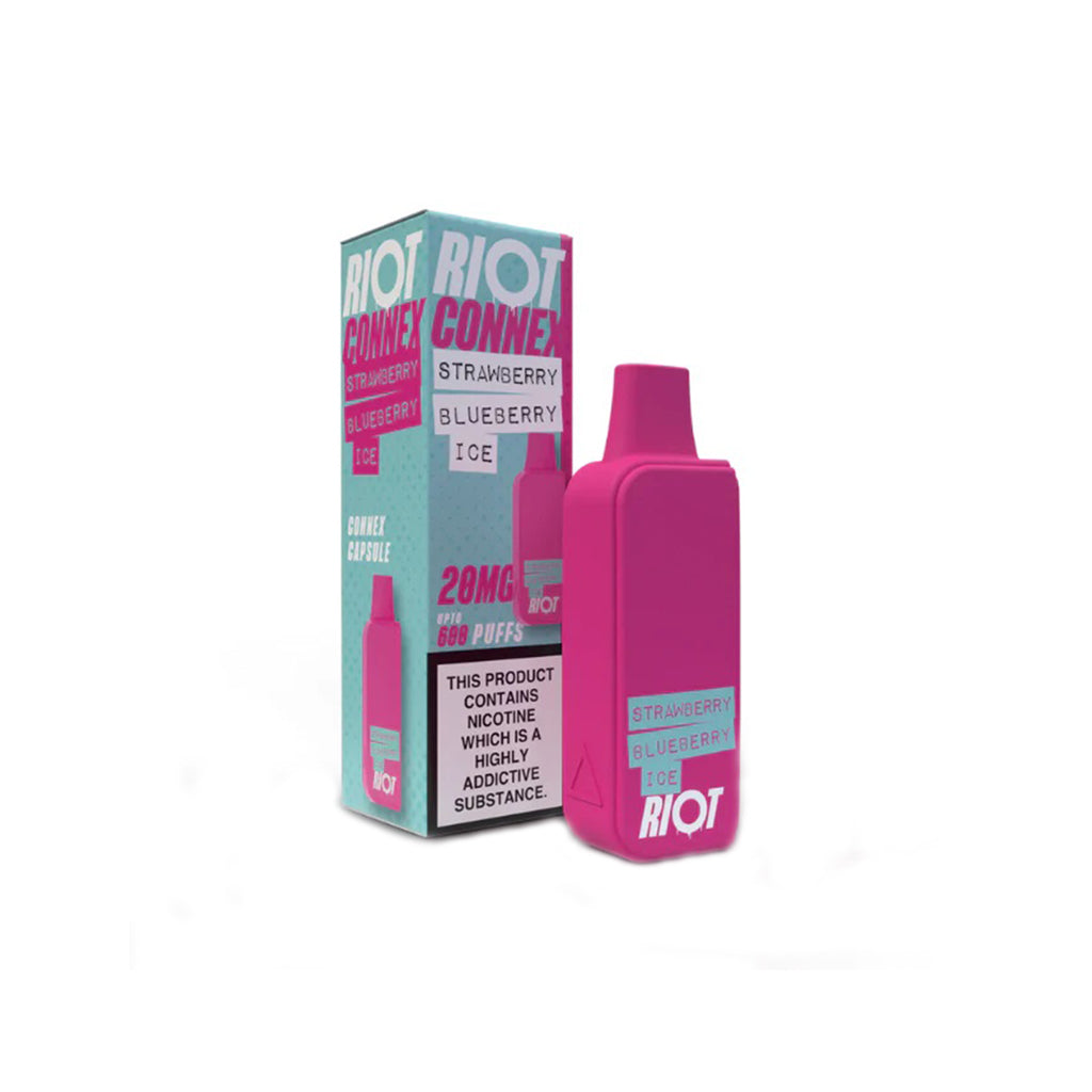 RIOT Strawberry Blueberry Ice Connex Prefilled Pod