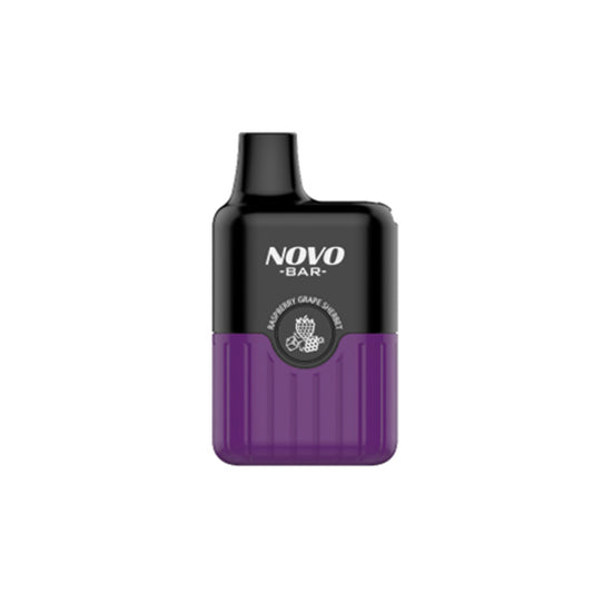 Smok Novo Bar B600 Rasberry Grape Sherbet Disposable Vape