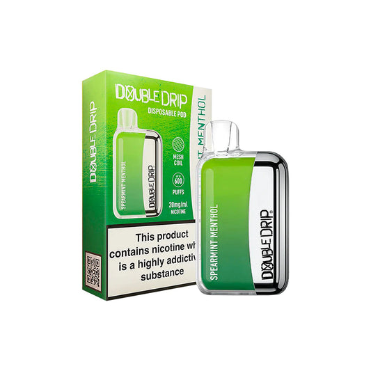 Spearmint Menthol DOUBLE DRIP Disposable Vape