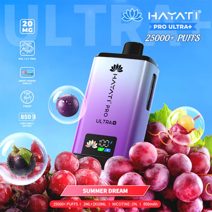 Hayati Pro Ultra Plus 25K Prefilled Vape Kit
