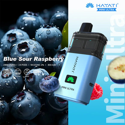 Hayati Mini Ultra 1500 Prefilled Pod Vape Kit