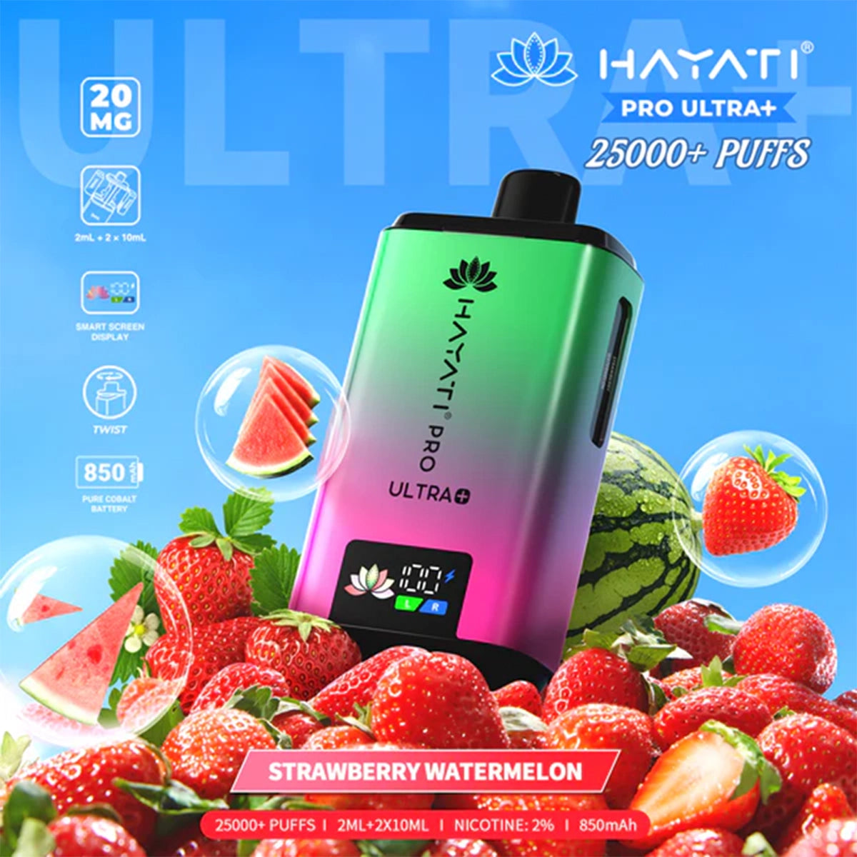 Hayati Pro Ultra Plus 25K Prefilled Vape Kit