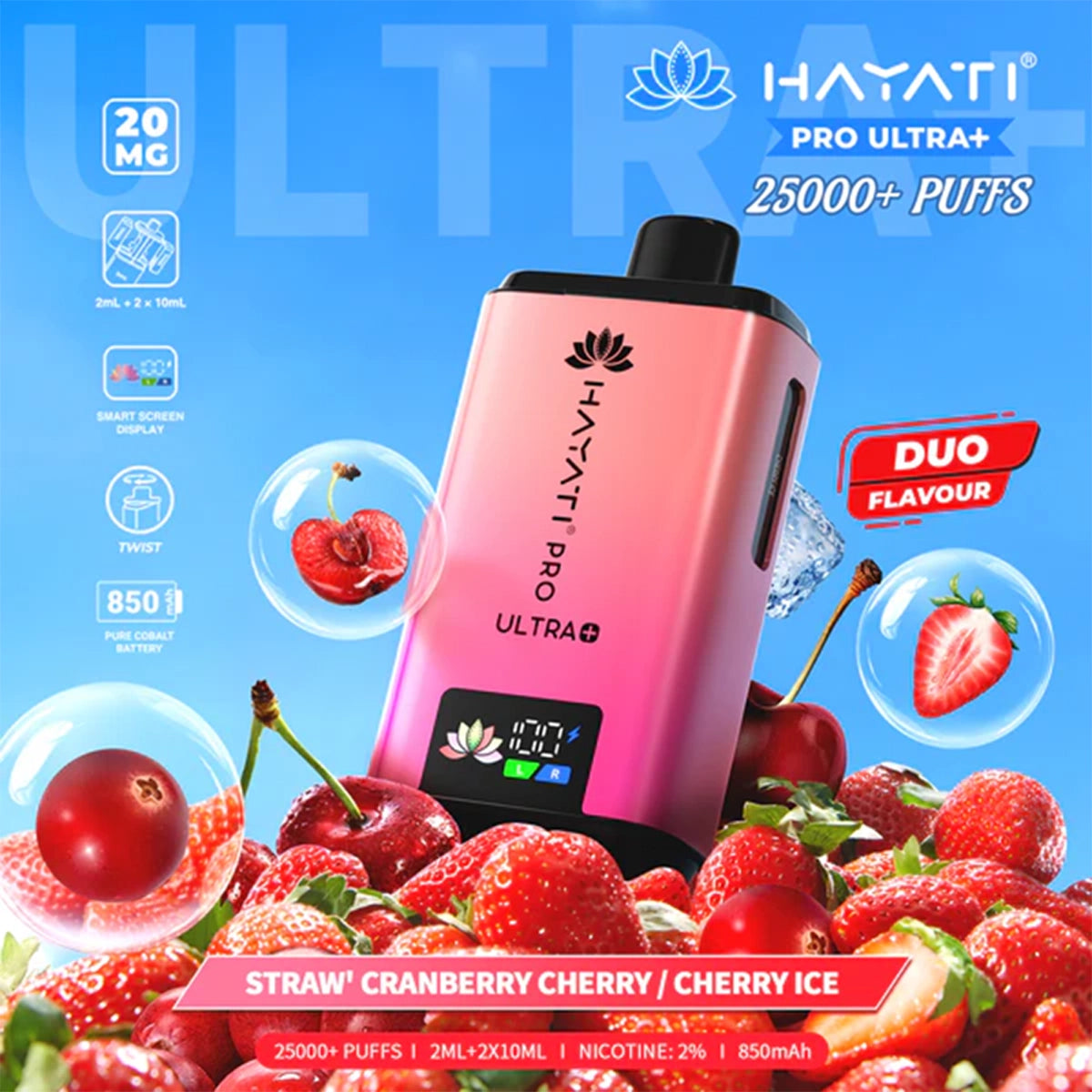 Hayati Pro Ultra Plus 25K Prefilled Vape Kit