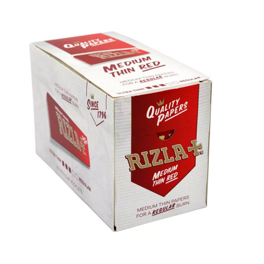 Rizla Red Rolling Cigarette Papers 100 Booklets Box