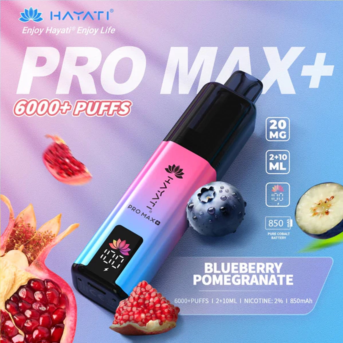 Hayati Pro Max Plus 6000 Puffs Vape Kit