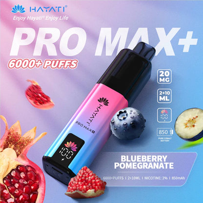 Hayati Pro Max Plus 6000 Puffs Vape Kit
