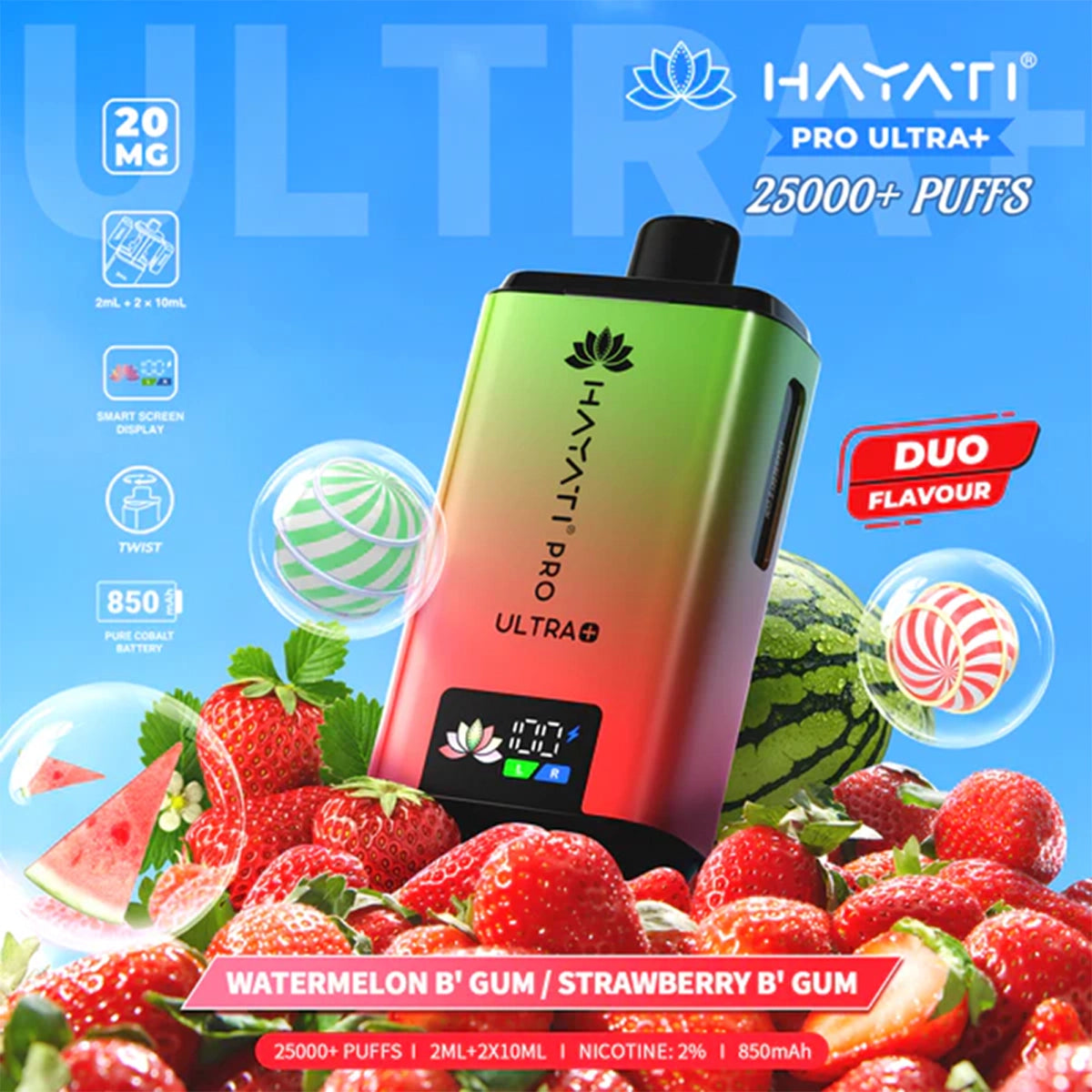 Hayati Pro Ultra Plus 25K Prefilled Vape Kit
