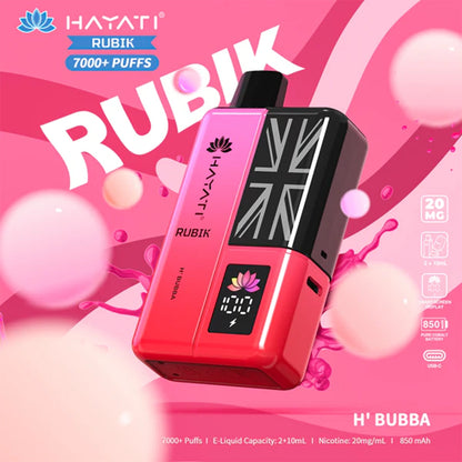 Hayati RUBIK 7000+ Prefilled Pod Vape Kit